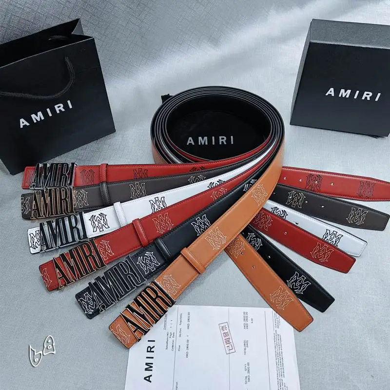 Amiri belt 38mmX90-125cm lb62